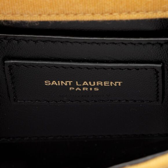 Saint Laurent Quilted Jersey Monogram Jamie Mini Shoulder Bag - Picture 8 of 16